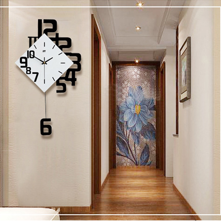 Đồng hồ treo tường quả lắc đủ 12 số