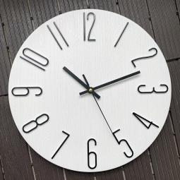 Đồng hồ gỗ treo tường cao cấp - Sự lựa chọn hoàn hảo cho không gian sống của bạn