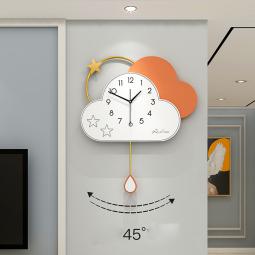 Đồng hồ treo tường trang trí hình đám mây