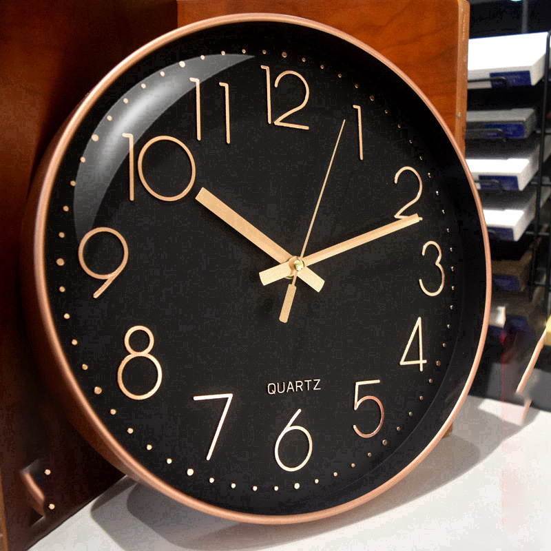 Đồng hồ treo tường tròn mặt kính 30cm