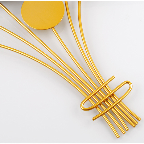 Đồng hồ treo tường tạo hình cây hoa trang trí sinh động