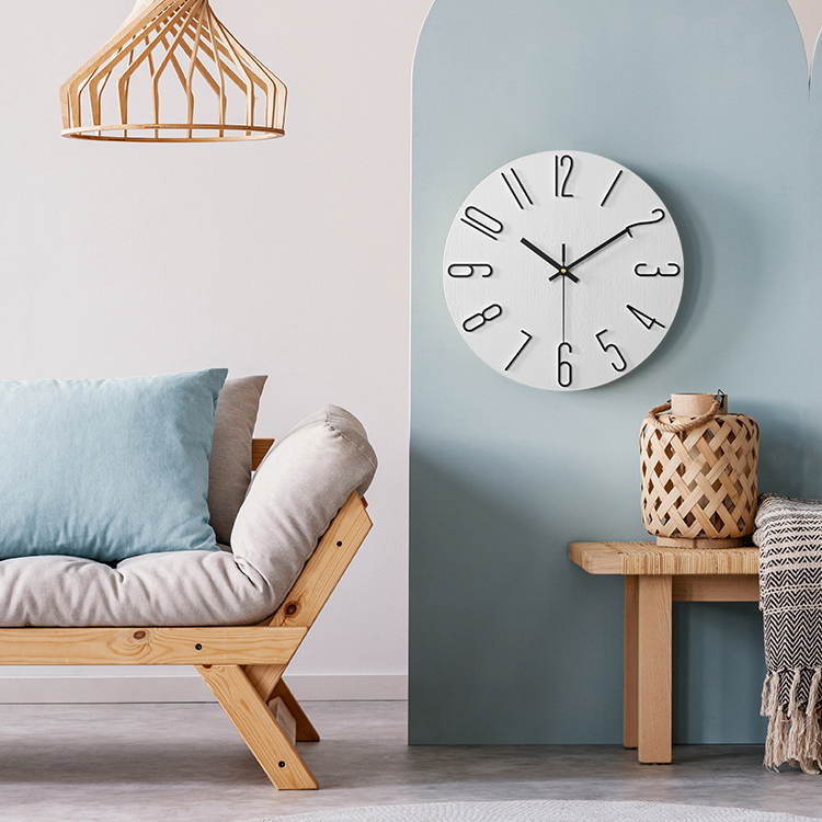 Đồng hồ gỗ treo tường cao cấp - Sự lựa chọn hoàn hảo cho không gian sống của bạn
