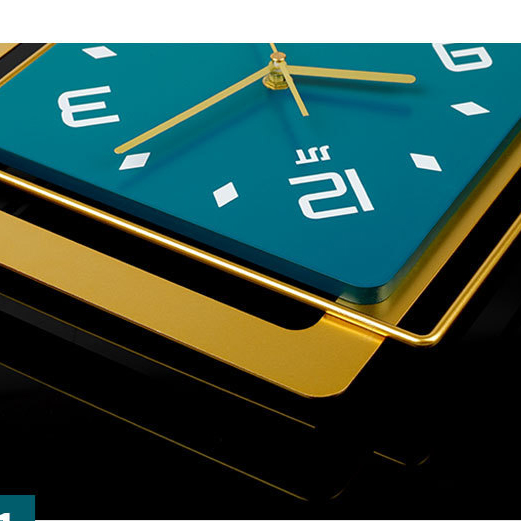 Đồng hồ treo tường quả lắc tạo hình các hình thoi độc đáo