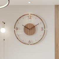 Đồng hồ treo tường tròn trong suốt trang trí phong cách hiện đại