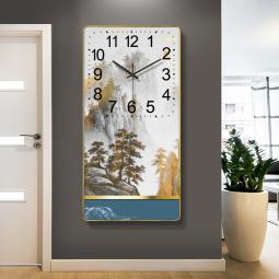 Đồng hồ tranh treo tường đẹp - Mặt Acrylic tráng gương siêu bền, không thấm nước